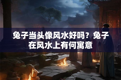 兔子当头像风水好吗？兔子在风水上有何寓意