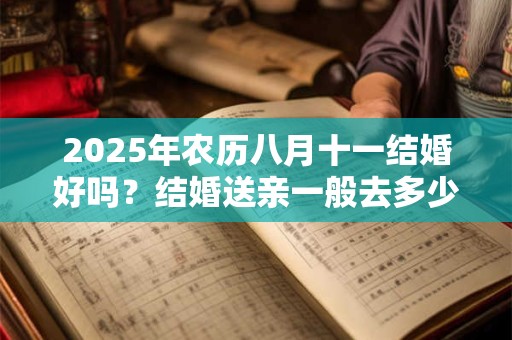 2025年农历八月十一结婚好吗？结婚送亲一般去多少人？