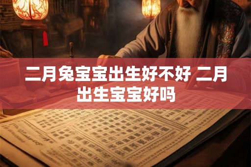 二月兔宝宝出生好不好 二月出生宝宝好吗