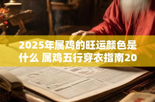 2026年属鸡的旺运颜色是什么 属鸡五行穿衣指南2026! 2026年属鸡的旺运颜色是什么 属鸡五行穿衣指南2026!