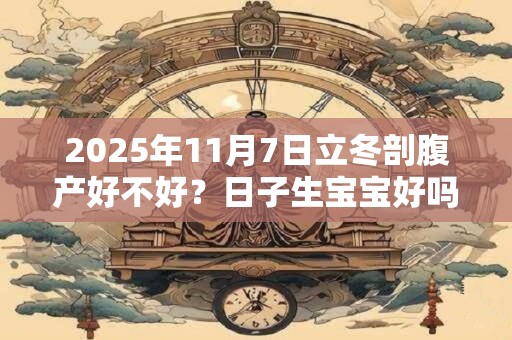 2025年11月7日立冬剖腹产好不好?日子生宝宝好吗? 2025年11月7日立冬剖腹产好不好?日子生宝宝好吗?