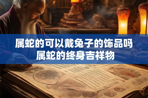 属蛇的可以戴兔子的饰品吗 属蛇的终身吉祥物