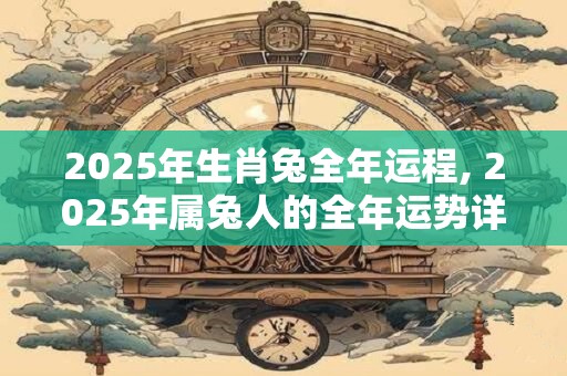 2026年生肖兔全年运程, 2026年属兔人的全年运势详解