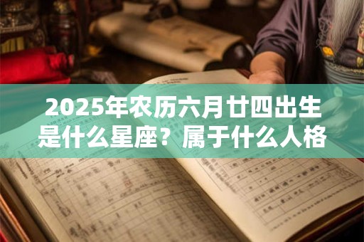 2025年农历六月廿四出生是什么星座?属于什么人格? 2025年农历六月廿四出生是什么星座?属于什么人格?