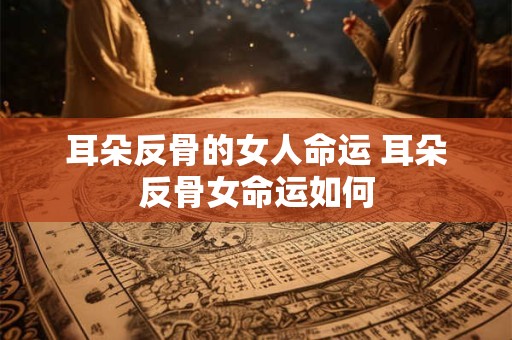耳朵反骨的女人命运 耳朵反骨女命运如何