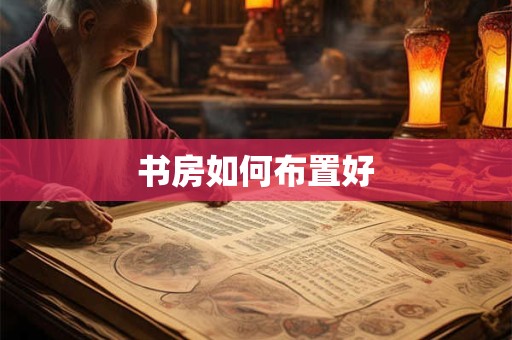 书房如何布置好