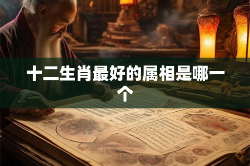 十二生肖最好的属相是哪一个