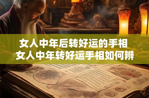 女人中年后转好运的手相 女人中年转好运手相如何辨析