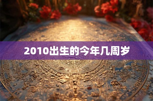 2010出生的今年几周岁
