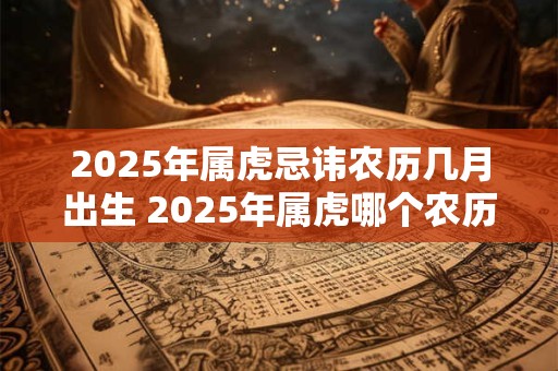 2025年属虎忌讳农历几月出生 2025年属虎哪个农历月份出生不吉利