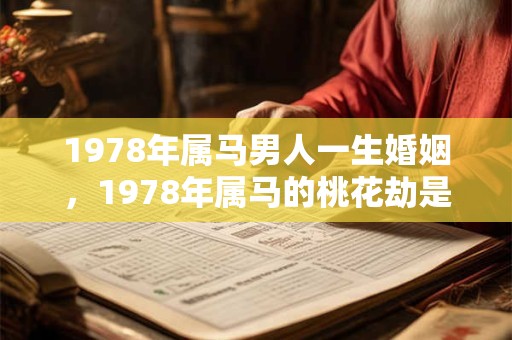 1978年属马男人一生婚姻，1978年属马的桃花劫是谁？