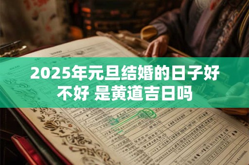2025年元旦结婚的日子好不好 是黄道吉日吗