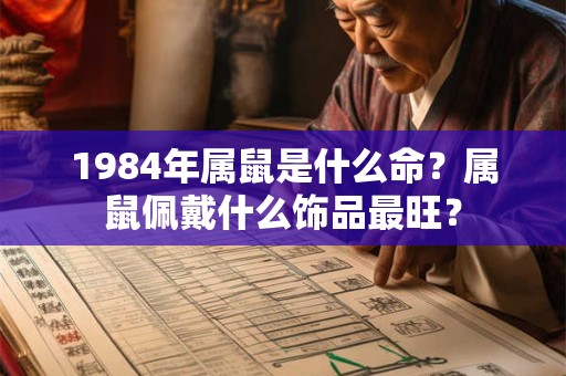 1984年属鼠是什么命？属鼠佩戴什么饰品最旺？