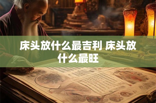 床头放什么最吉利 床头放什么最旺