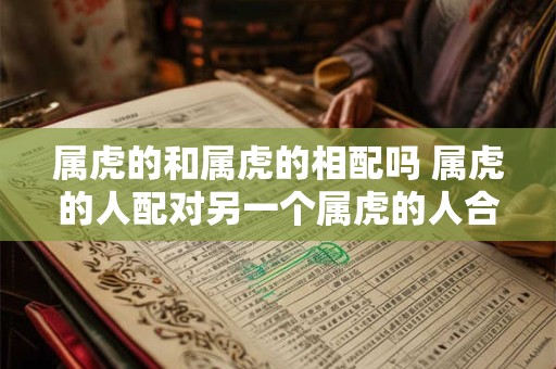 属虎的和属虎的相配吗 属虎的人配对另一个属虎的人合适吗