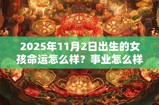 2025年11月2日出生的女孩命运怎么样?事业怎么样? 2025年11月2日出生的女孩命运怎么样?事业怎么样?