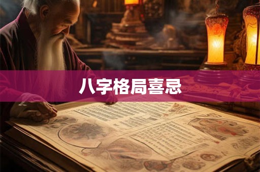 八字格局喜忌 八字格局喜忌