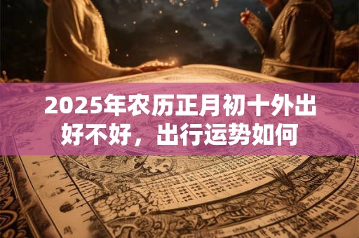 2025年农历正月初十外出好不好，出行运势如何