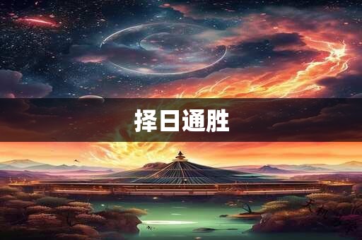 择日通胜 择日通胜