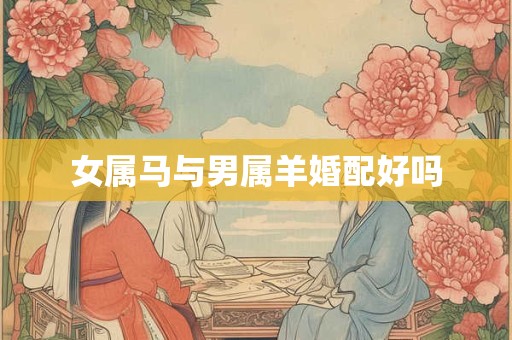 女属马与男属羊婚配好吗