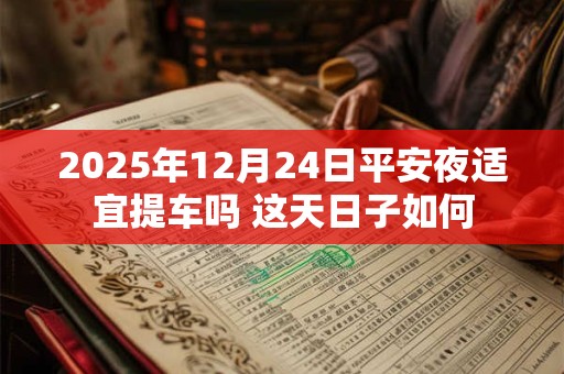 2025年12月24日平安夜适宜提车吗 这天日子如何
