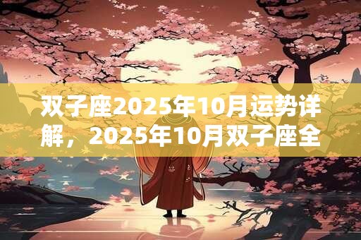 双子座2025年10月运势详解，2025年10月双子座全月运势分析