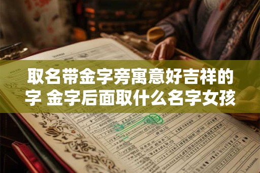 取名带金字旁寓意好吉祥的字 金字后面取什么名字女孩子 取名带金字旁寓意好吉祥的字 金字后面取什么名字女孩子