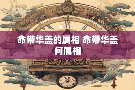 命带华盖的属相 命带华盖何属相