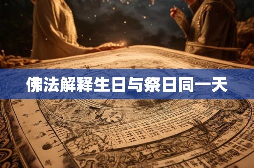 佛法解释生日与祭日同一天