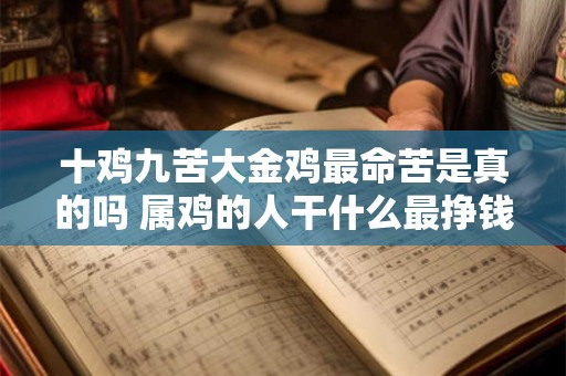 十鸡九苦大金鸡最命苦是真的吗 属鸡的人干什么最挣钱