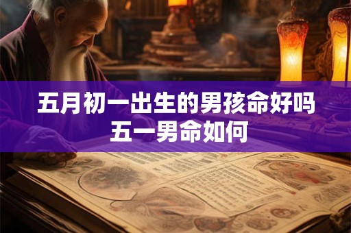 详细阅读:五月初一出生的男孩命好吗 五一男命如何 五月初一出生的男孩命好吗 五一男命如何