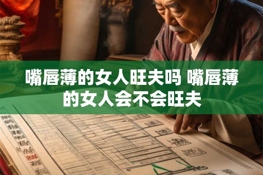 嘴唇薄的女人旺夫吗 嘴唇薄的女人会不会旺夫