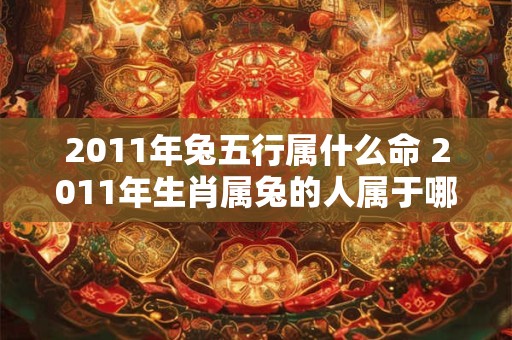 2011年兔五行属什么命 2011年生肖属兔的人属于哪种五行命格