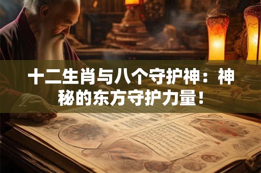 十二生肖与八个守护神：神秘的东方守护力量！