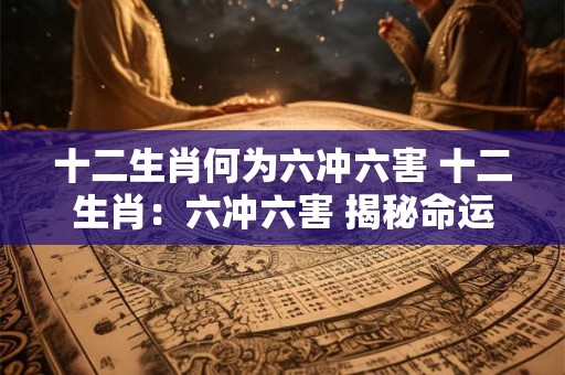十二生肖何为六冲六害 十二生肖:六冲六害 揭秘命运之谜 十二生肖何为六冲六害 十二生肖:六冲六害 揭秘命运之谜