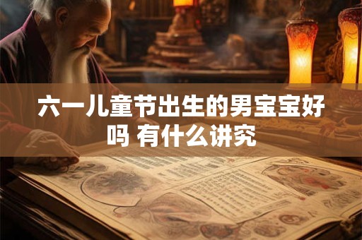 六一儿童节出生的男宝宝好吗 有什么讲究