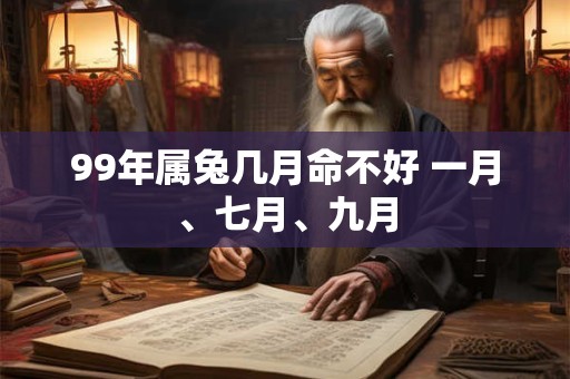 99年属兔几月命不好 一月、七月、九月