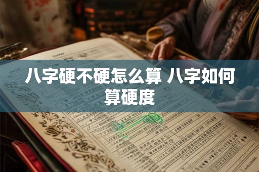 八字硬不硬怎么算 八字如何算硬度