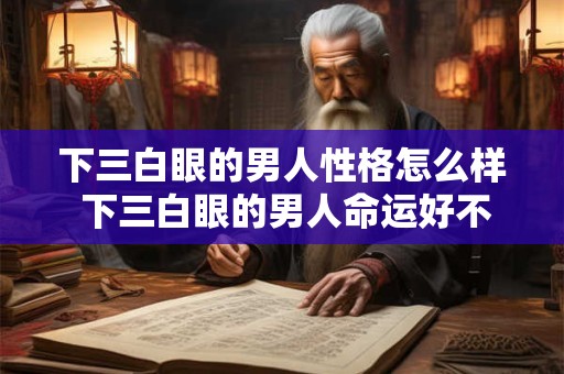 下三白眼的男人性格怎么样 下三白眼的男人命运好不好