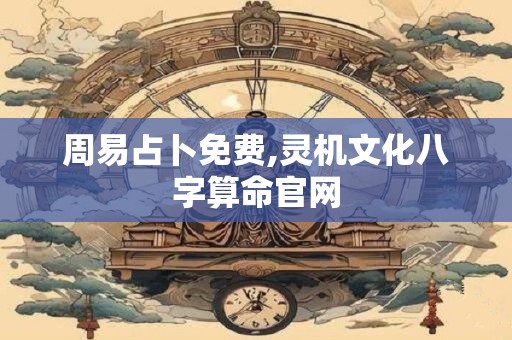 周易占卜免费,灵机文化八字算命官网