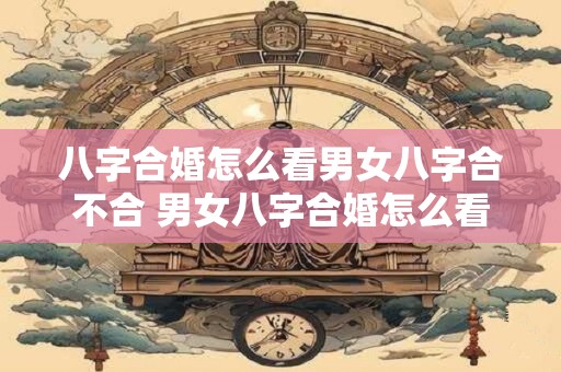 八字合婚怎么看男女八字合不合 男女八字合婚怎么看合不合