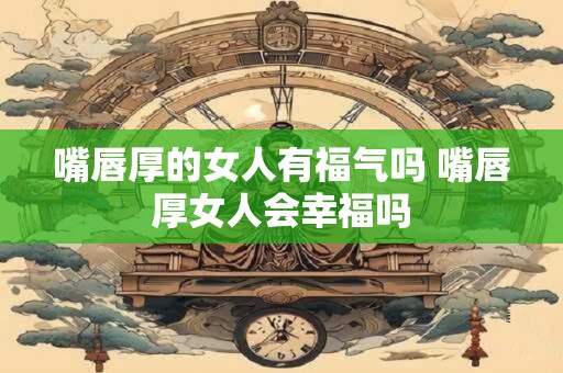 嘴唇厚的女人有福气吗 嘴唇厚女人会幸福吗