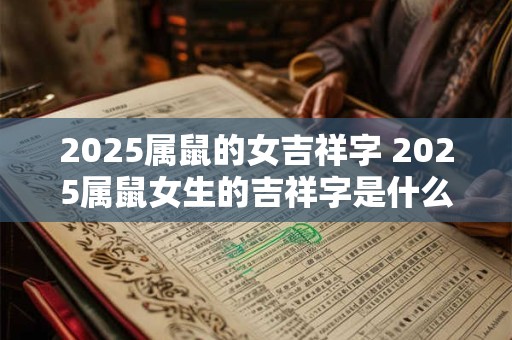 2025属鼠的女吉祥字 2025属鼠女生的吉祥字是什么 2025属鼠的女吉祥字 2025属鼠女生的吉祥字是什么