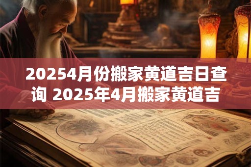 20254月份搬家黄道吉日查询 2025年4月搬家黄道吉日查询 20254月份搬家黄道吉日查询 2025年4月搬家黄道吉日查询