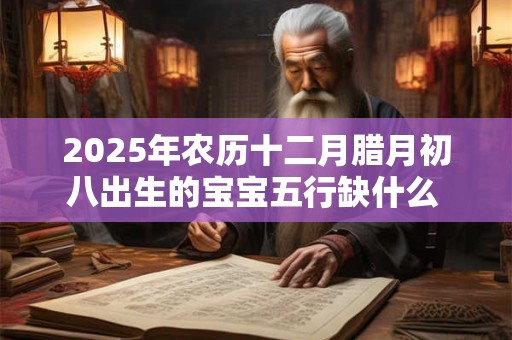 2025年农历十二月腊月初八出生的宝宝五行缺什么 是什么命