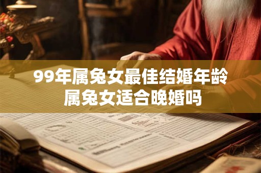 99年属兔女最佳结婚年龄 属兔女适合晚婚吗