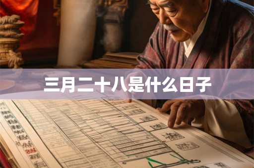 三月二十八是什么日子
