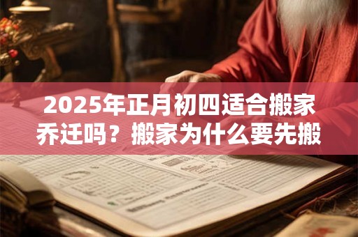 2026年正月初四适合搬家乔迁吗？搬家为什么要先搬枕头？