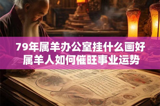 79年属羊办公室挂什么画好 属羊人如何催旺事业运势