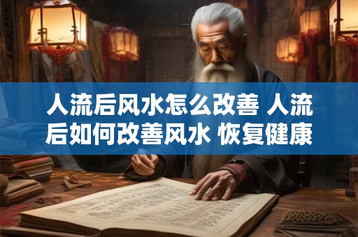 人流后风水怎么改善 人流后如何改善风水 恢复健康和幸福